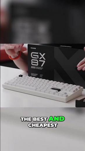 Best Budget Mechanical Keyboard: mCHOSE GX87 Review!