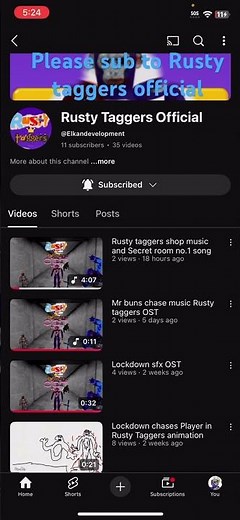 Please sub to rusty taggers official #RustyTaggers