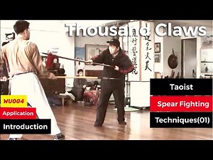 Basic spear fighting techniques(01) [Thousand Claws]