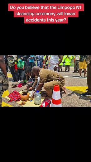 Faith-Based Organizations Conduct Cleansing Ceremony on N1 Road in Polokwane
