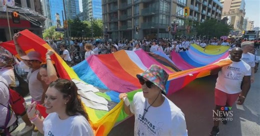 Pride Parade brings hundreds of thousands to Toronto