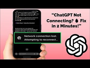 Fix ChatGPT “Network Connection Lost” Error on Android (100% Working!)