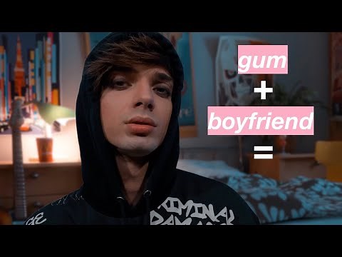 Gum Chewing Boyfriend ASMR 🍬 roleplay