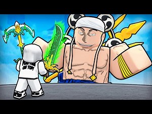 Fighting Blox Fruits Bosses with NEW Swords..