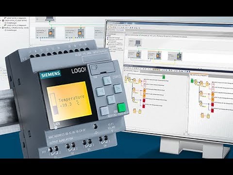 Configuración y menú desde la pantalla Logo!8 de Siemens