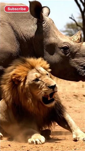 “Black Rhino vs. Poacher”