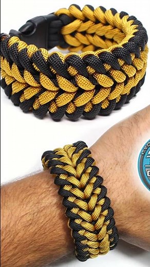 Hunter Paracord Bracelet Tutorial #Shorts