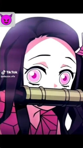 Nezuko # is #evil # demon slayer # anime # edit # short # video