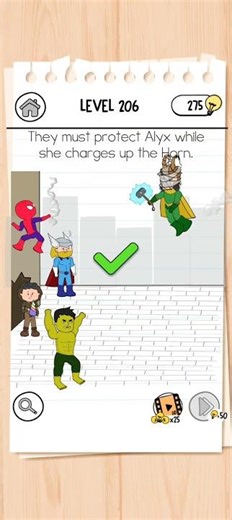 BRAIN TEST 3 🧠 | LEVEL 206 |