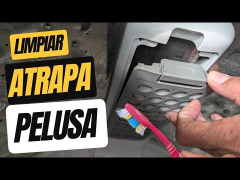 LG 19KG washing machine model WT19MV6 How to clean the lint trap?