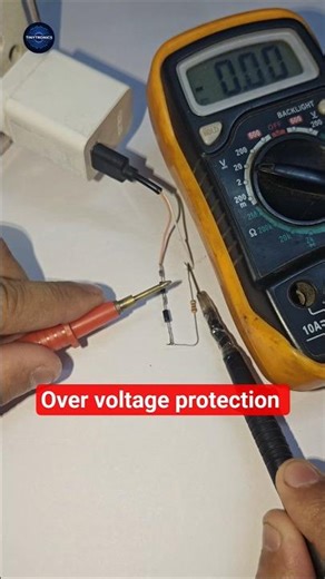 over voltage protection circuit #diyproject #shorts #experiment