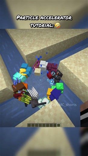 Particle accelerator tutorial: 🤣🥀 #shorts