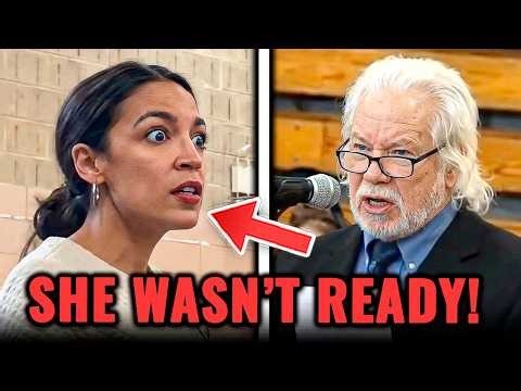 AOC LOSES IT After Trump Supporter’s Question Corners Her in Public