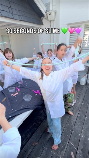 Who doesn’t love 30 seconds of slime??!!  Our slime parties are a...