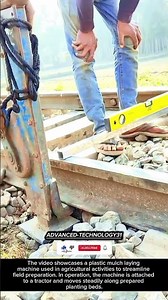 Precision Track Maintenance: Railway Alignment in Action !! #innovation #tool #ideas