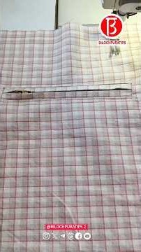 How to Make a Double-Welt Zipper Pocket