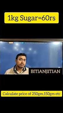 Calculate price of 250gm,150gm etc|Learn business basic|Business math|ED Academy