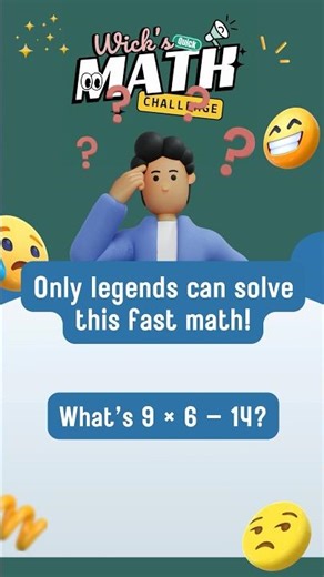 Only Legends Can Solve This Fast Math! 🔥