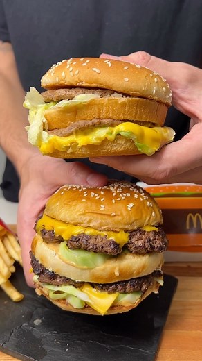 3.5M views · 132K reactions | RECREAMOS UN CLÁSICO: Big Mac en Casa 朗...
