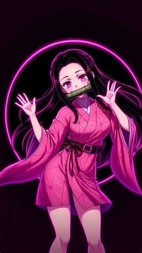 NEZUKO dance part 3#demonslayer #nezuko #shorts #tiktok #dance