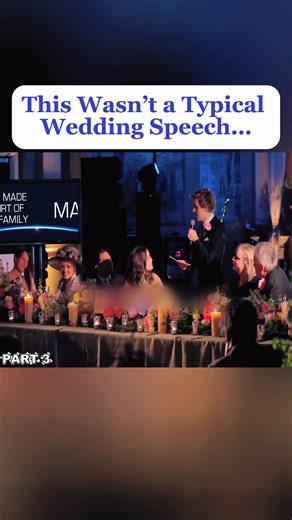 Emotional Wedding Speech That Captivated Everyone