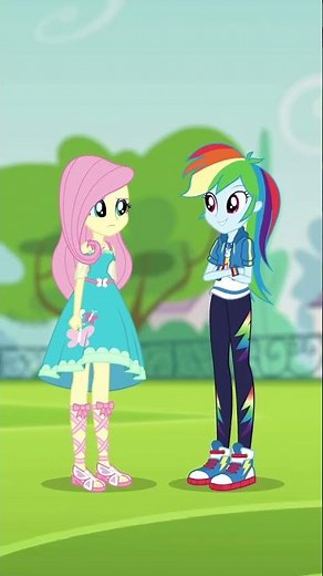 Sonic Rainboom "The Element of a Good Cheer" Scene BUT Equestria Girls Version #mlp #fananimation