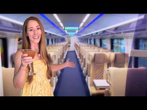 200 Miles on Florida's Luxury Train (Premium seats & unlimited food + drinks)