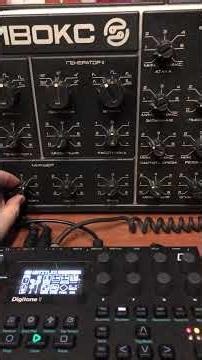 Polivox and digitone 2 #retro #synth