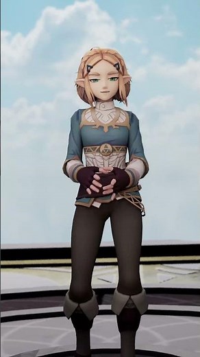 Zelda 3D animation - TikTok Dance