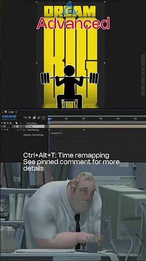 After Effects Noob vs Pro: Looping and Time Remapping