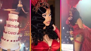 Cardi B had an extravagant 30th birthday celebration. | Entertainment Tonight