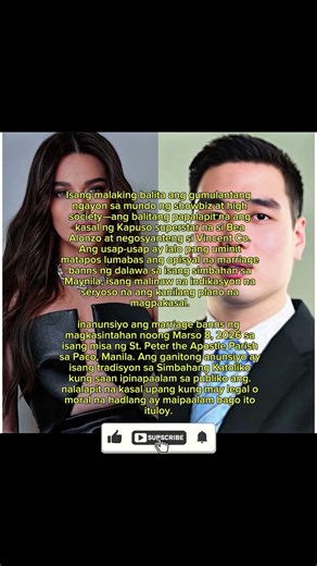 Wedding Bells para kina Bea Alonzo at Vincent Co: Lumabas na ang Marriage Banns sa Simbahan