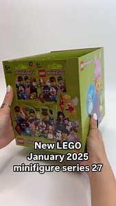 Have a closer look at the new LEGO minifigures series 27 🐈🏴‍☠️🧸 It will release on January 1st & will retail for 4.99$/ 3.99€ per minifigure or 143,64€ for the whole box containing 3 series! #legominifigureseries #newlego #catlover #legominifigures #legounboxing #legoleaks | trippinbricks