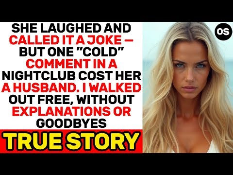 She Called It A Joke At A Nightclub — One “cold” Remark Cost Her Her Husband