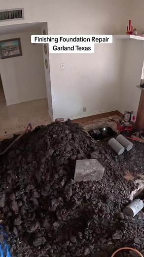 check this Foundation repair being completed in Garland Texas. #StrongFoundations #FoundationRepair #foundationsolution #work #SecureYourHome #HomeImprovement