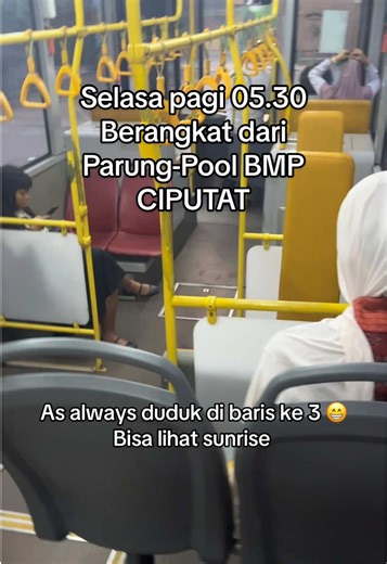 Perjalanan Pagi Parung ke Pool BMP Ciputat