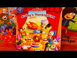 Mickey's Thanksgiving - Disney - BOOK - Read Aloud