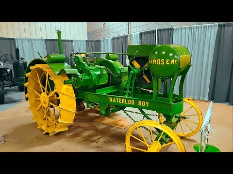 He owns a Waterloo Boy & the 1st John Deere 4020 Powershift