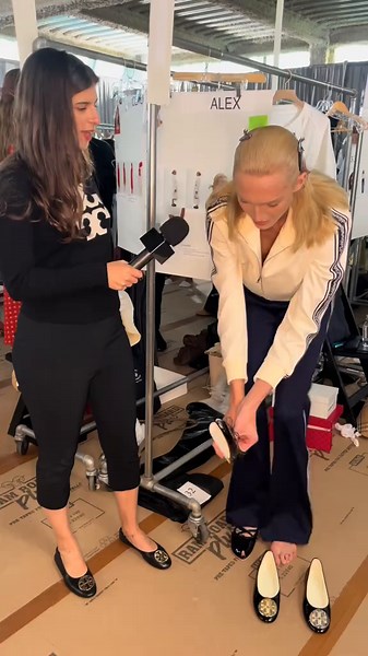 Ballet Lessons with Alex Consani in Ballet Flats