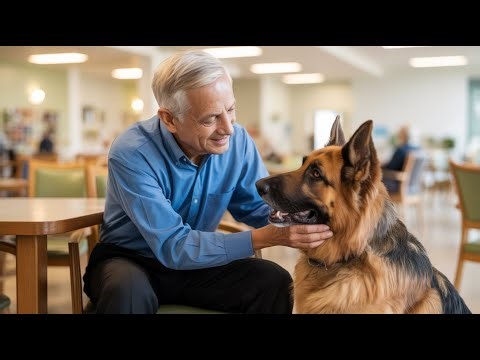 German Shepherd K9 Saves Two Old Men During Bank Robbery #doghero #dogstories #policedog