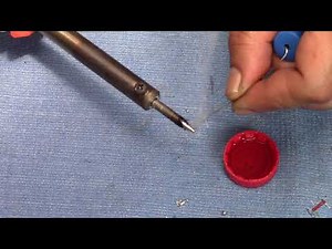 simple Soldering Iron Tip Cleaning (Baker's zinc chloride)