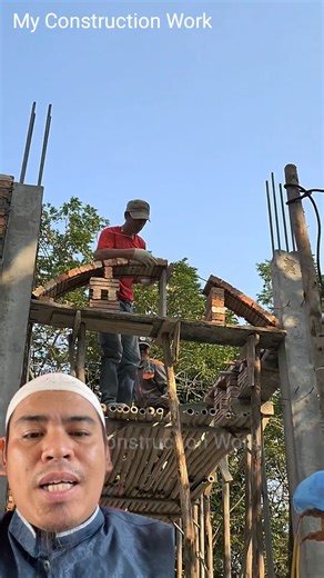 How to make a curved opening #construction