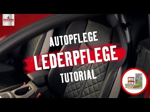 Autopflege Tutorial: Lederpflege