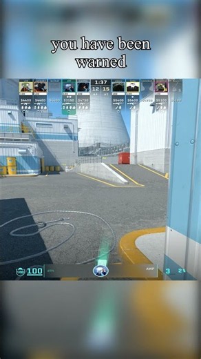 warning: volume — Counter-Strike 2 #3k #awp #cs2