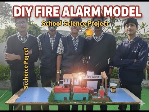 “Fire Alarm Safety System – Science Exhibition 2025”