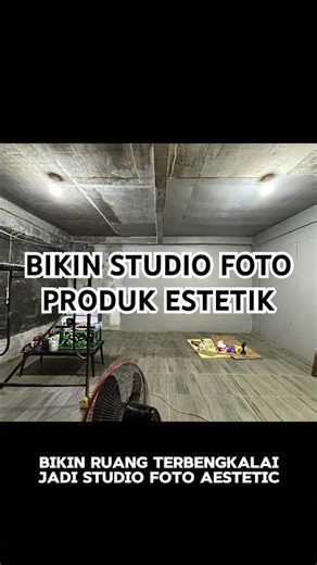 Studio foto produk.