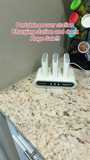 #fathersdaygiftideas #backuppowersupply #grabandgopower #chargingdock #home