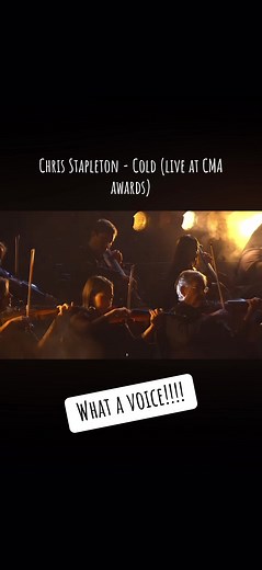 Chris Stapleton's Powerful Performance of 'Cold'