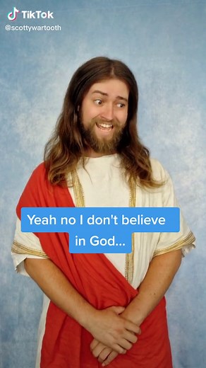 Atheist Encounters TikTok Jesus in Hilarious Video