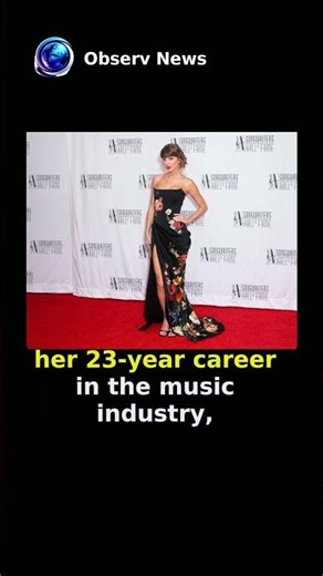 Taylor Swift Delivers 20-Minute Induction Speech at Songwriters Hall of Fame